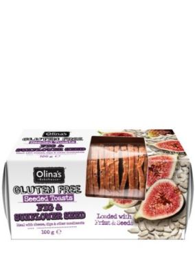 .....Crackers ~ Fig & Sunflower ~ Gluten Free