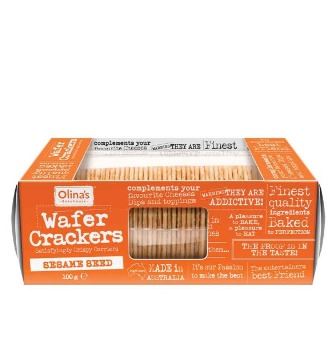 .Crackers ~ Olinas Sesame Seed