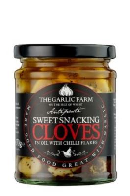 .Garlic Cloves ~ Chilli Pickled 270g