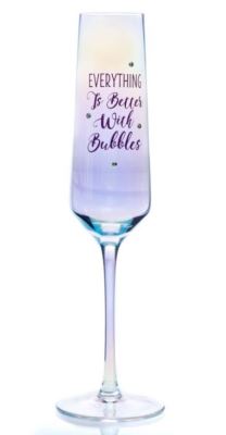 Glass ~ Everything in better with bubbles