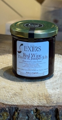 Red wine, Thyme & Juniper Jelly