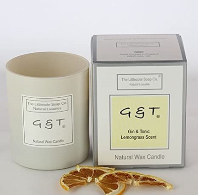Candle ~ Gin & Tonic Lemongrass Scent
