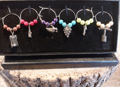 Wine Charms ~ Silver Charms