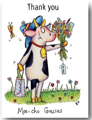 Z Card ~ Thank you ~ Moo-cho Gracias